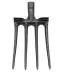 Heavy Duty 11 Inch Four Prong Steel Pitch Fork Replacement Head For Soil Loosening And Ground Prep In Farming And Landscaping Tools