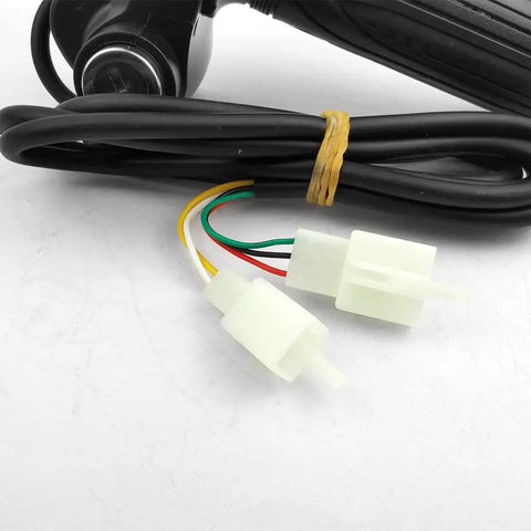 Dope Electric Bike Throttle Grip With Key Switch Indicator For Scooter And Bicycle 36V Speed Accelerator Controller Compatible With YIYUN Brushed Controllers Do It Yourself Friendly With Easy Install And Smooth Throttle Response