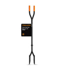 60 Inch Long Handled Steel Post Hole Digger For Fence Posts And Garden Soil, Delivers Deep Digging Up To 12 Inches With Offset Handles