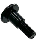 Heavy Duty 14 20 Shoulder Bolts Replacement Kit For Pellet Grill Front Folding Shelf Brackets 4 Pack showing a black steel shoulder bolt.