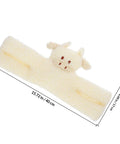 Anti Collision Door Stopper Wall Protector And Door Bumper For Home Use, plush sheep design, size 15.72 in x 6.69 in