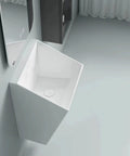 Upgrade Your Washroom Fast With This Heavy Duty Wall Mount Basin Sink Made From Solid White Ceramic And A Sleek Marble Glaze That Wipes Clean In Seconds And Saves You Major Trouble Every Time. Wall mount basin sink with sleek design, solid white ceramic, and drain features.