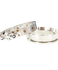 Beefed Up T304 Stainless V-Band Clamp Flange Kit, 3.25 Inch Inlet, 4.25 Inch Clamp Width, CNC Machined Flanges For GT45 Turbo Pipe