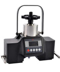 Heavy Duty Digital Magnetic Rockwell Hardness Tester Built For Large Steel And Iron Parts Portable Shop Gauge showing measurement display.