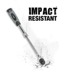 Extendable Half Inch Drive Ratchet With 72 Tooth Head And Five Degree Drive Extends From 13.75 To 20 Inches Telescoping Handle