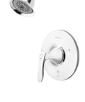 Tub And Shower Trim Kit With 1-Handle 3-Hole Install, Multi-Function Shower Head With 5 Spray Modes, QuickConnect Tub Spout, Polished Chrome Finish