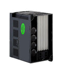 Side view of 1 HP 220V VFD Single Phase To Three Phase Drive For 3 Phase Motors, showing cooling fins and compact design.