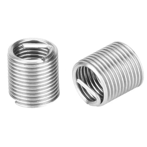 Stainless Steel M6x0.75 Thread Repair Kit With 30 Pcs Rethreading Tap Set For Female Threads, Heavy Duty Insert Kit For Automotive And Machinery Repair, Includes Drill, Tap, Wrench, two stainless steel thread inserts