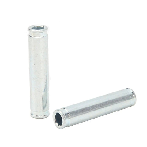 Slick Front Brake Caliper Slider Pins Guide Kit With Rubber Bushings For Jimny 1998-2023 Direct Replacement Metal And Rubber Pins Set 78mm Length 62mm Duct, two silver brake caliper guide pins