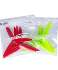 8 Pack 3 Blade High Speed Drone Propellers For Racing FPV Drones, 7 Inch 180mm CW CCW, 5mm Mount, Fits 2206 1500kv Motors
