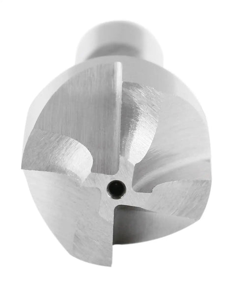 HSS Corner Rounding End Mill 1/4 Inch Radius, 1/2 Inch Shank, 1 Inch Diameter, 3 1/8 Inch Overall Length, Right Hand Cut Radius Cutter For Milling Rounded Corners In Metalworking