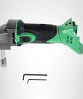 Side view of 18V Cordless Nibbler For Metal Panels Beasts At Cutting Through Mild Steel, Aluminum, Stainless, and Corrugate.