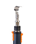 Butane Powered 125 Watt Heat Tool Kit With 7 Tips For Soldering Heat Shrinking Deflector And Hot Knife Durable Front End