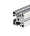 High Solid As Rock Heavy Duty Ultra Hella Smooth 30 X 30 Anodized Aluminum T Slot Extrusion Linear Rail Fits Cnc Machines And 3D Printer Diy Kits 900 Mm Long close-up view showing cross-section details.