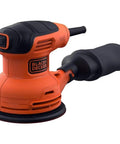 Pro Level Random Orbital Finisher Sander For Lightning Fast Wood And Metal Sanding With 230 Watt Motor and cushion grip handle.