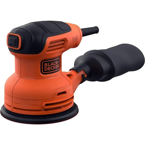 Pro Level Random Orbital Finisher Sander For Lightning Fast Wood And Metal Sanding With 230 Watt Motor and cushion grip handle.