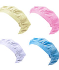 Heavy Duty 12 Pack Breathable Antistatic Mesh Work Caps For Adults And Super Comfy Dustproof Polyester Shop Hats With Quick Dry Panels in assorted colors.