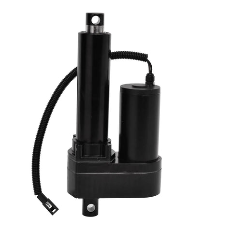 341008 24V Linear Actuator for Serco Dock Levelers and Rite Hite V250 V450 systems, black, coiled wire, industrial use
