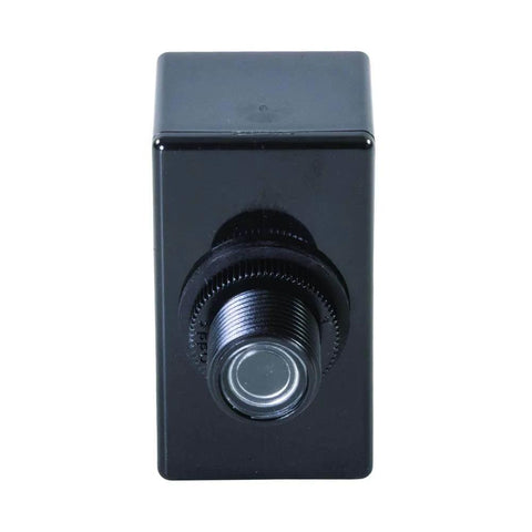 Front view of ZB124 Electronic Photocontrol With Button Interface, Advanced LongLife ZeroCross Switching, for LED lighting.