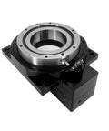Built Tough Heavy Duty Hollow Rotary Actuator Delivering True 360 Degree Rotation And Precision Planetary Gearboxes for seamless industrial motion control, showing a premium steel design.