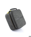 TX12 Transmitter EVA Case with Hard Zipper Carry Bag For FPV Racing, showing durable fabric exterior and handle.