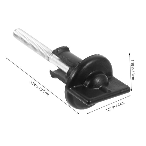 Replacement Spare Tire Hold Down Bolt For Pickup Trucks, Tire Carrier And Trailer Accessories shown with measurements