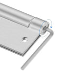 3 And A Half Inch Self Closing Stainless Steel Door Hinges Built Tough For Everyday Use Heavy Duty Spring Loaded Auto Close Adjustable To Close