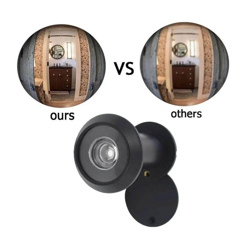 Ultra HD Door Peephole Viewer Built Tough In Solid Brass With Heavy Duty Rotating Privacy Cover For Doors image comparison