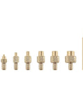 Heat Insert Nut Kit For 3D Printers With Brass Tip Soldering Iron For Hot Melt Insertion Tool For M2 To M8 Nuts Embedded In Plastic Printer Parts For Easy Fit And Long Lasting Use