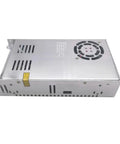 Beefy 350W 7.5V DC Switching Power Supply With 40A Single Output And Fan Cooling, 220V AC Input, Heavy Duty LED Driver For Custom Lighting, Stable AC To DC Conversion For LED Projects top view, metal case