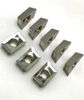 Pro Grade APKT Series Milling Turning Tool Insert Kit With APKT1003 MA H01 Angles For Copper And Aluminum Turning, Tungsten Carbide Inserts