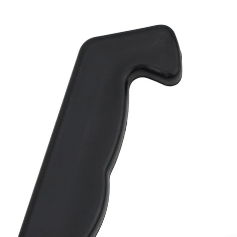 Close-up of Moka Pot Handle Replacement for 1 to 12 Cup Stovetop Espresso Pots, black plastic handle, easy no tool install