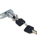 Zinc Alloy Tubular Cam Lock For Cabinets, Desks, Mailboxes, Drawers, And Toolboxes, Keyed Alike Security Cylinder With Two Keys