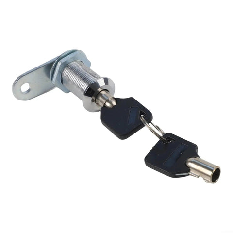 Zinc Alloy Tubular Cam Lock For Cabinets, Desks, Mailboxes, Drawers, And Toolboxes, Keyed Alike Security Cylinder With Two Keys