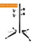 Adjustable Floor Bicycle Stand For Indoor Storage With Easy Hook Design Fits Seat Stay And Chain Stay bike rack components