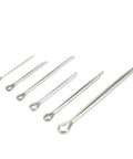 Stainless Steel Cotter Pin Set For Auto Repair And Workshop, 90 Pieces, 304 Grade Fasteners in 6 Sizes M1.5x25 to M4x60