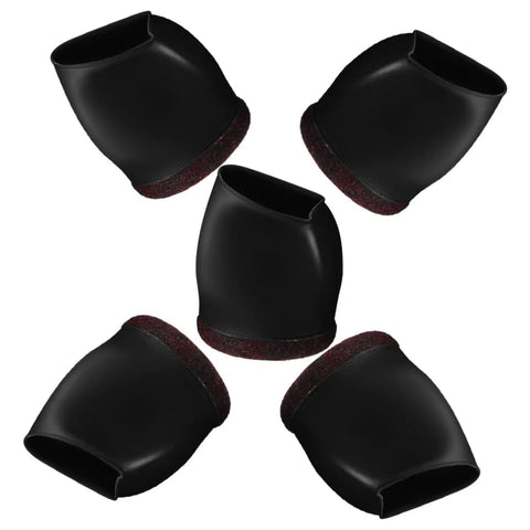 25 Pack Salon Chair Caster Cups Wheel Protectors Hella Tough Silicone Floor Savers Professional Grade Anti Scuff Rolling Office Desk Furniture Carpet Hardwood Zero Mess Guaranteed