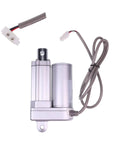 Beefy 12V 150 Lbs Electric Linear Actuator 1 Inch Stroke PA 14 1 150 with wiring cable on white background