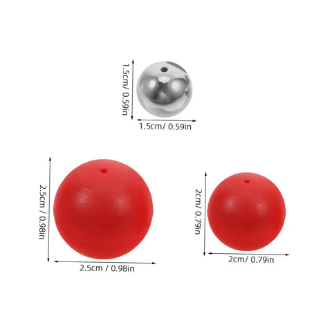 Pendulum Ball Set For Classroom Physics And Science Education, Multi Ball Physics Mechanics Kit showing different ball sizes