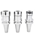 NBT30 CNC Collet Chuck Fixture Compatible With ER16 ER20 ER25 ER32 Spindles, stainless steel, three sizes, precision tool holders.