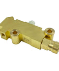 Heavy Duty Brass Brake Proportioning Valve Keeps Line Pressure Rock Solid For Four Wheel Disc Systems Fits Chevy Ford Chrysler