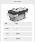 Trail Ready Compressor Car Refrigerator That Keeps Your Chow Ice Cold During Weekend Campouts And Tesla Model Y Cruising With Rapid Chill Tech and details.
