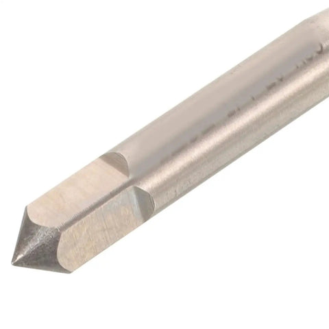 Pro Grade Thread Tap Drill Bit Set 1/4-20 High Speed Steel Titanium Coated Spiral Point Tap For Fast, Reliable Threading, Lightweight And Portable For Professionals And DIY Enthusiasts close-up tip
