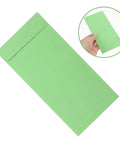 60 Pack Green Kraft Paper Coin Envelopes Self Seal With Double Adhesive Vintage Style Envelopes For Invitations Cards Business Mail Office