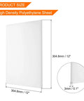 UHMW Sheet Ultra High Molecular Weight Polyethylene Board One Eighth Inch Thick HDPE Plastic Sheet For Marine Use And DIY Projects