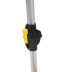 Close-up of the locking mechanism on the Jelquix Mechanical Measuring Wheel for Construction, 318 Mm, Folding.