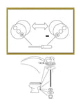 Installation guide for Built Different Solid Wood Toilet Seat Cover with smooth slow close lid and tight chrome hinges.