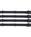 Four Heavy Duty 1000D Nylon Backpack Straps With Quick Release Buckles Adjustable Camping Gear Tension Straps Universal Fit