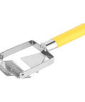 Stainless Steel Beehive Knife Scraper and Honey Uncapping Fork for Beekeeping Equipment with yellow handle