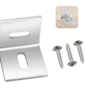 Z Clips Table Top Fasteners 20 Pack With 60 Screws Included For Wood Tabletops And Countertops, stainless steel fastener with screws